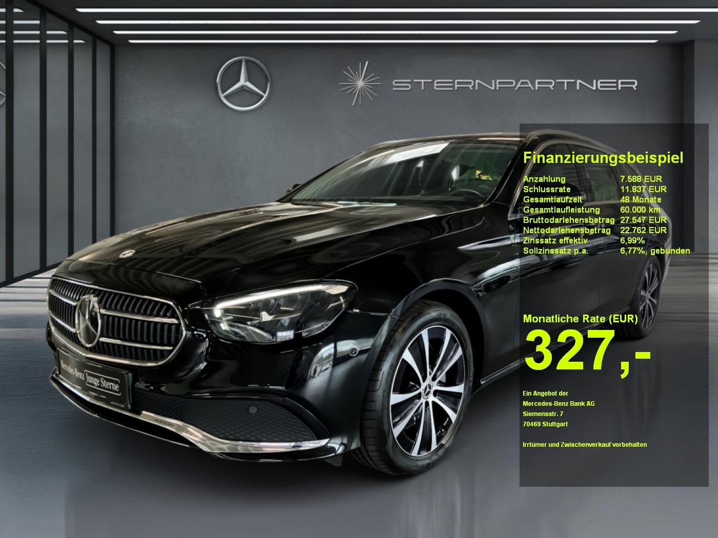 Mercedes-Benz E 300 e T AVANTGARDE+KAM+LED+TOTW+DISTR+AMBI+AHK