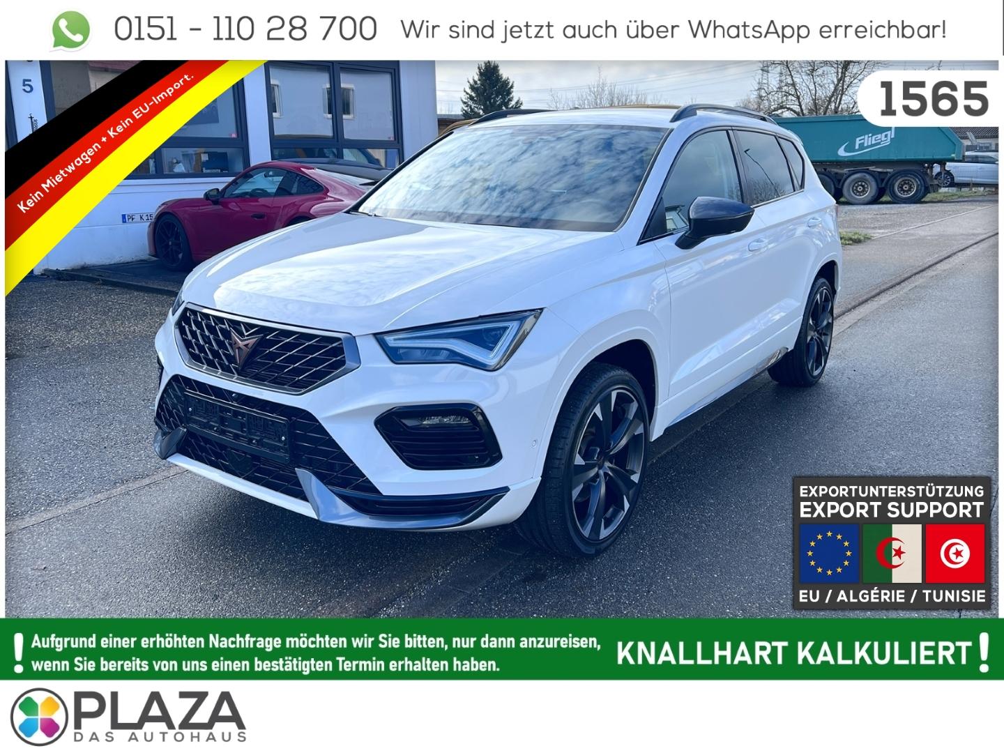 Cupra Ateca 1.5TSI DSG 19'' VC NAVI RFK PDC SHZ KEY PL