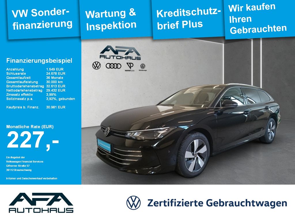 Passat Var. 1.5 eTSI Business DSG AHK*LED*Navi
