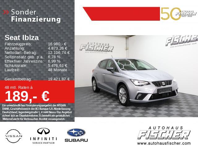 Seat Ibiza 1.0 Xcellence Kamera LED i-Tempomat CarPla