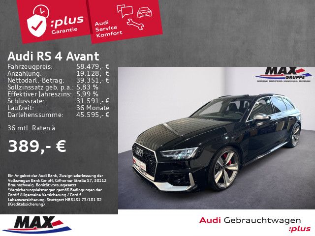 Audi RS4 Avant 2.9 TFSI QUAT 280 KM/H+MATRIX+PANO+HUD