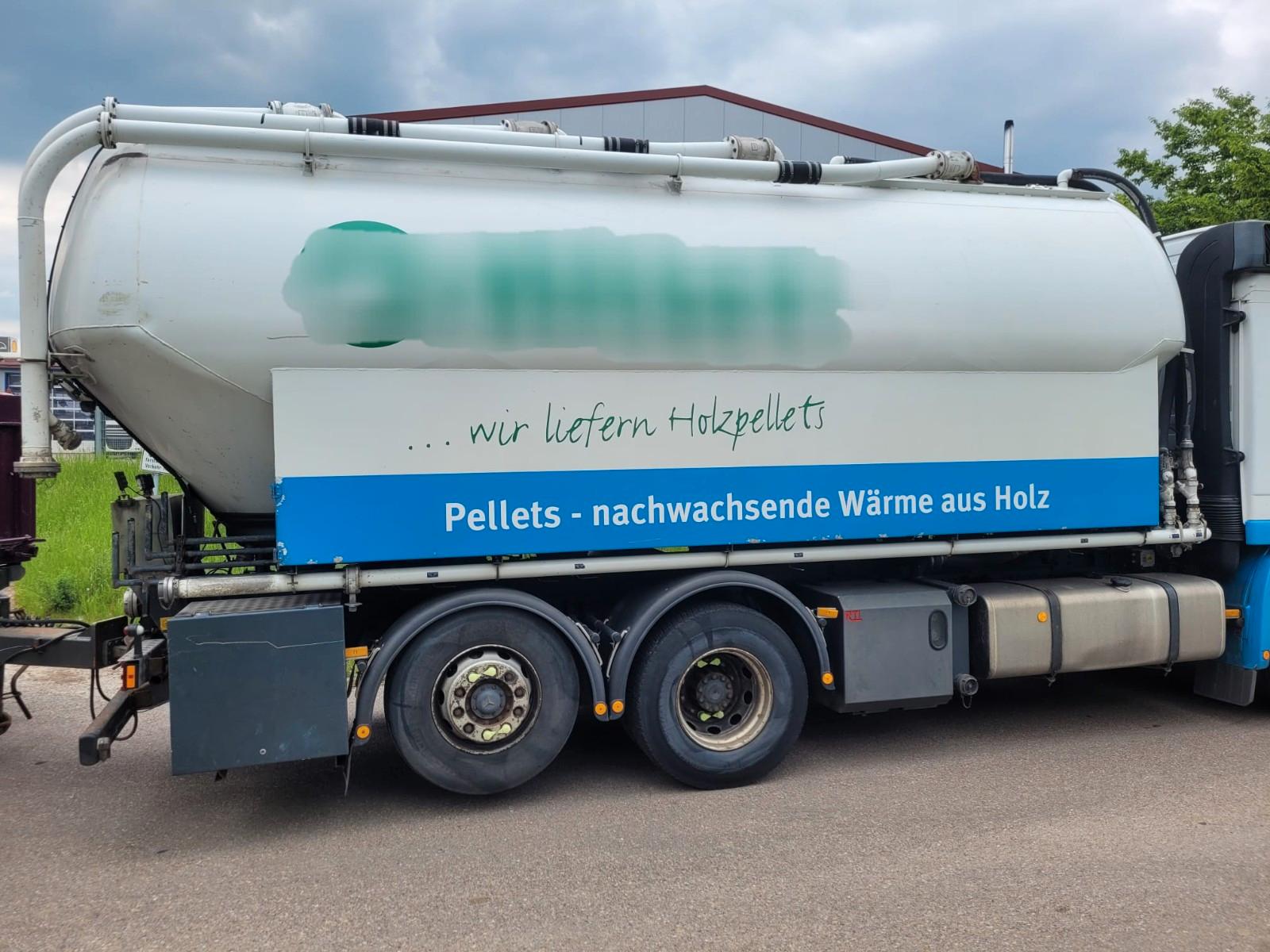 Andere Pellet Feldbinder 30m³ Aufbau KWS Waage