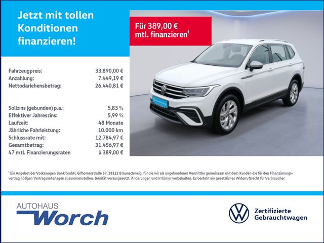 Tiguan Allspace 1.5 TSI DSG Life KAMERA+AHK