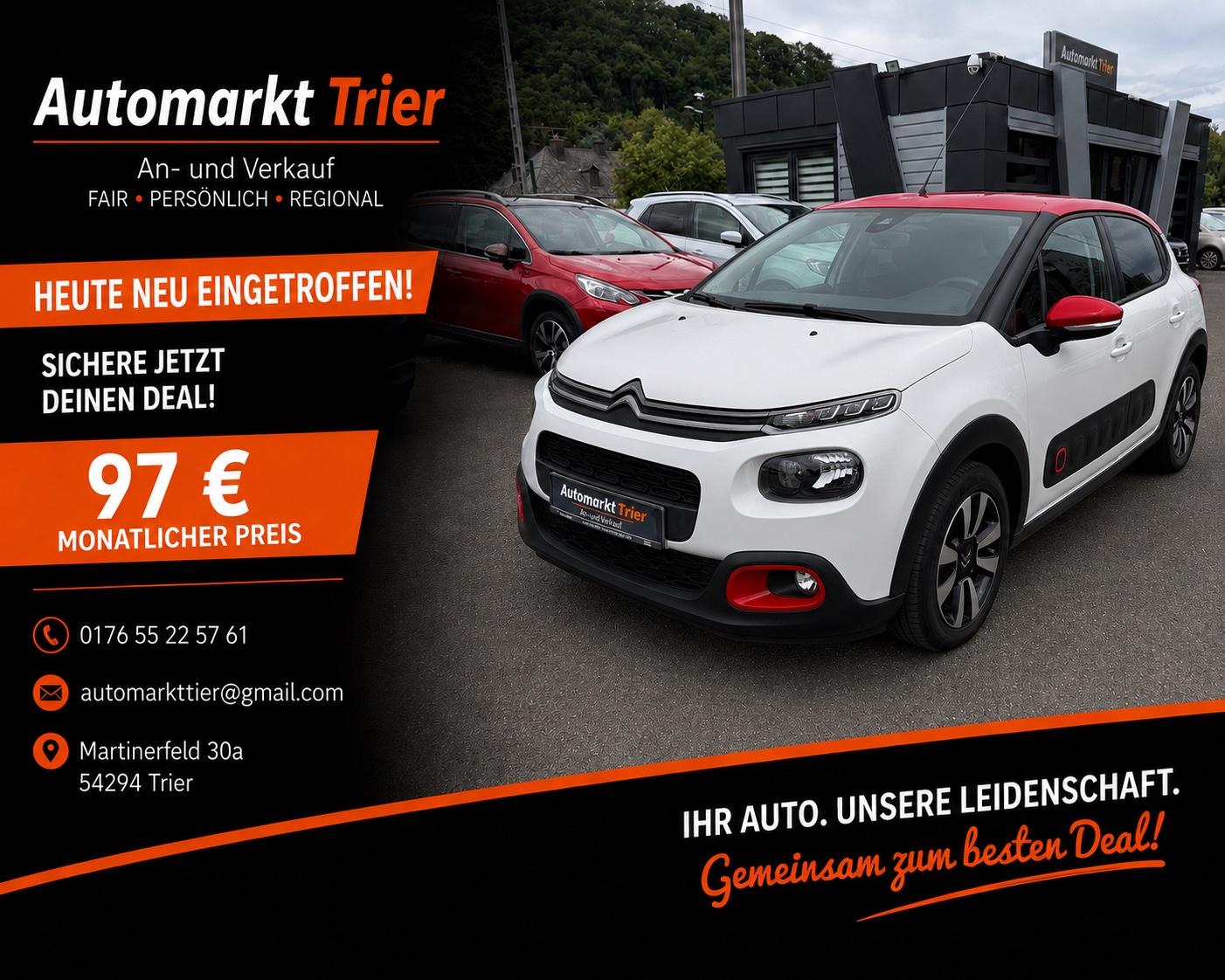 Citro ën C3 Feel! TÜV NEU! Tempomat! Bordcomputer!