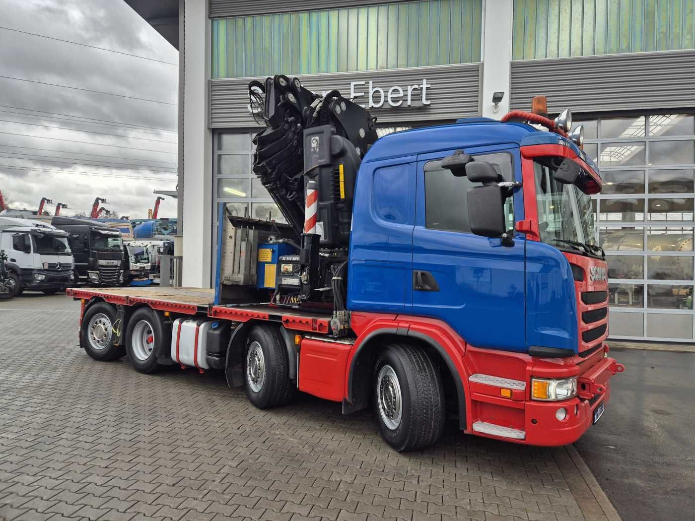 Fahrzeugabbildung Scania G490 LB8x2*6 HLB Hiab XS 544 HIPRO JIB Winde FB