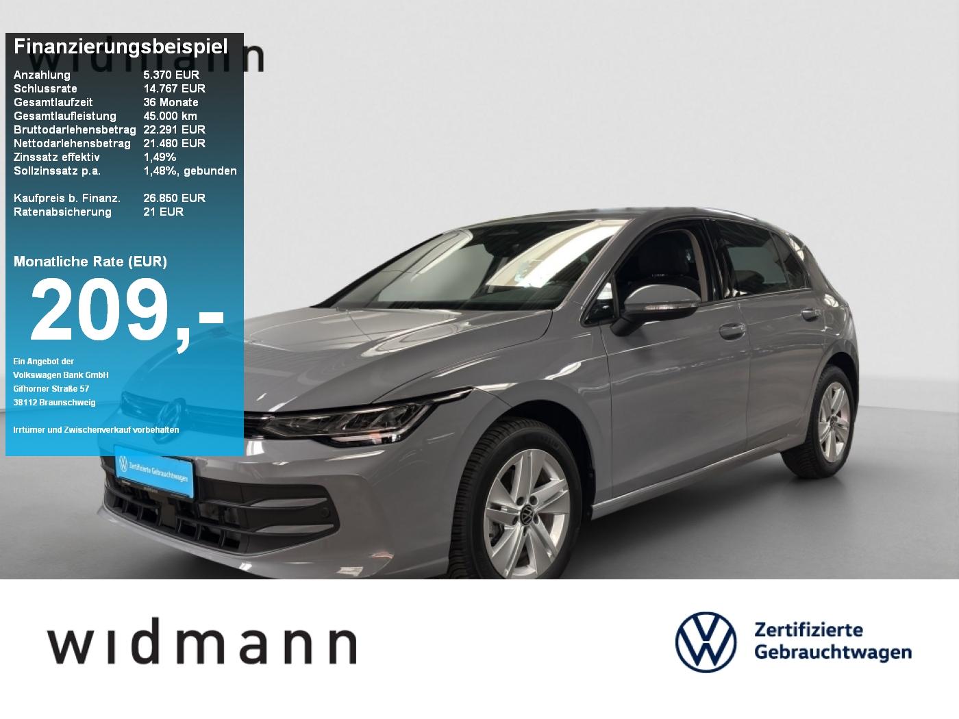 Volkswagen Golf Life 1.5 TSI 115 PS DSG ACC KAMERA