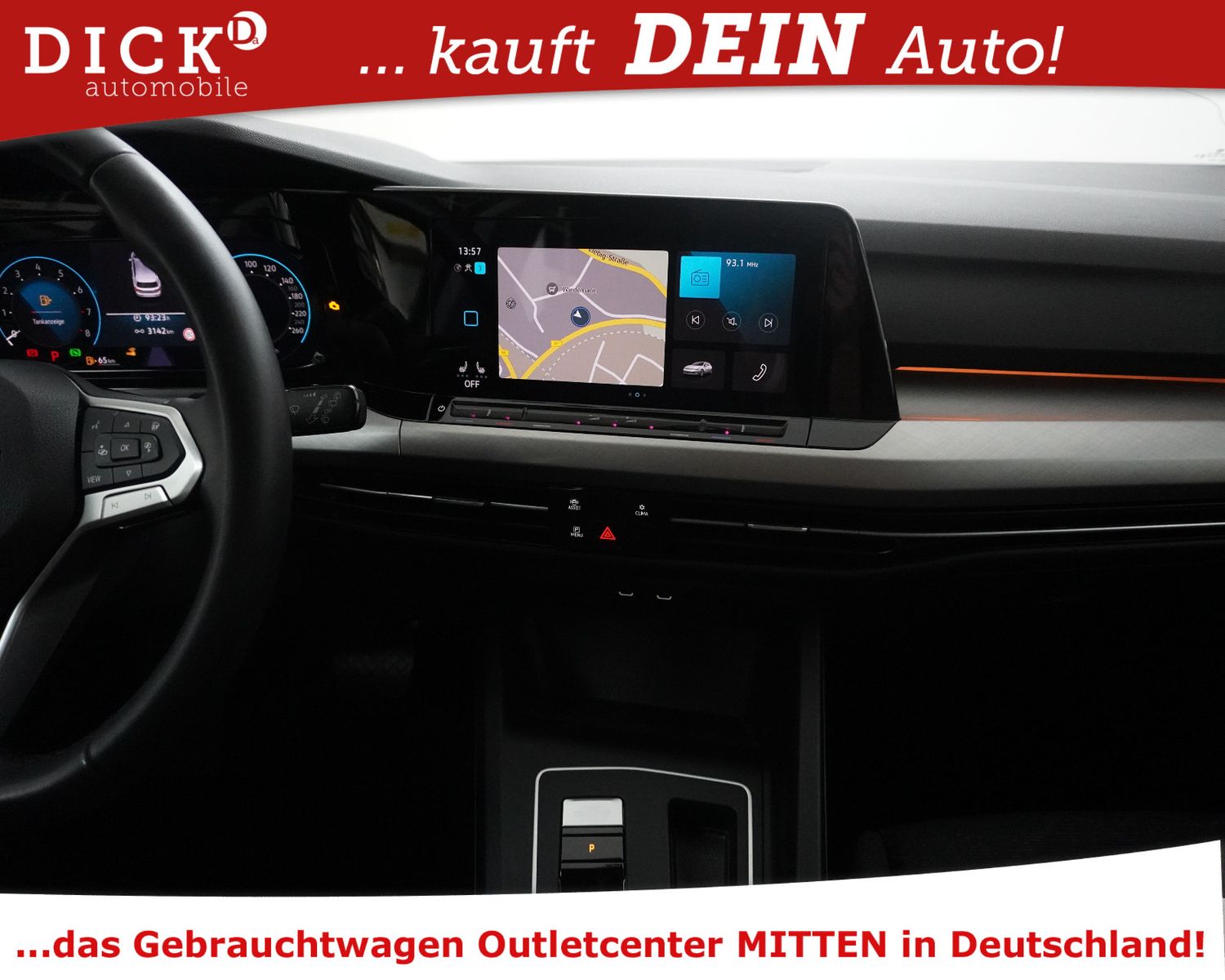 Fahrzeugabbildung Volkswagen Golf VIII 1.0eTSI DSG Life MEMO+MASS+SHZ+LED+PDC