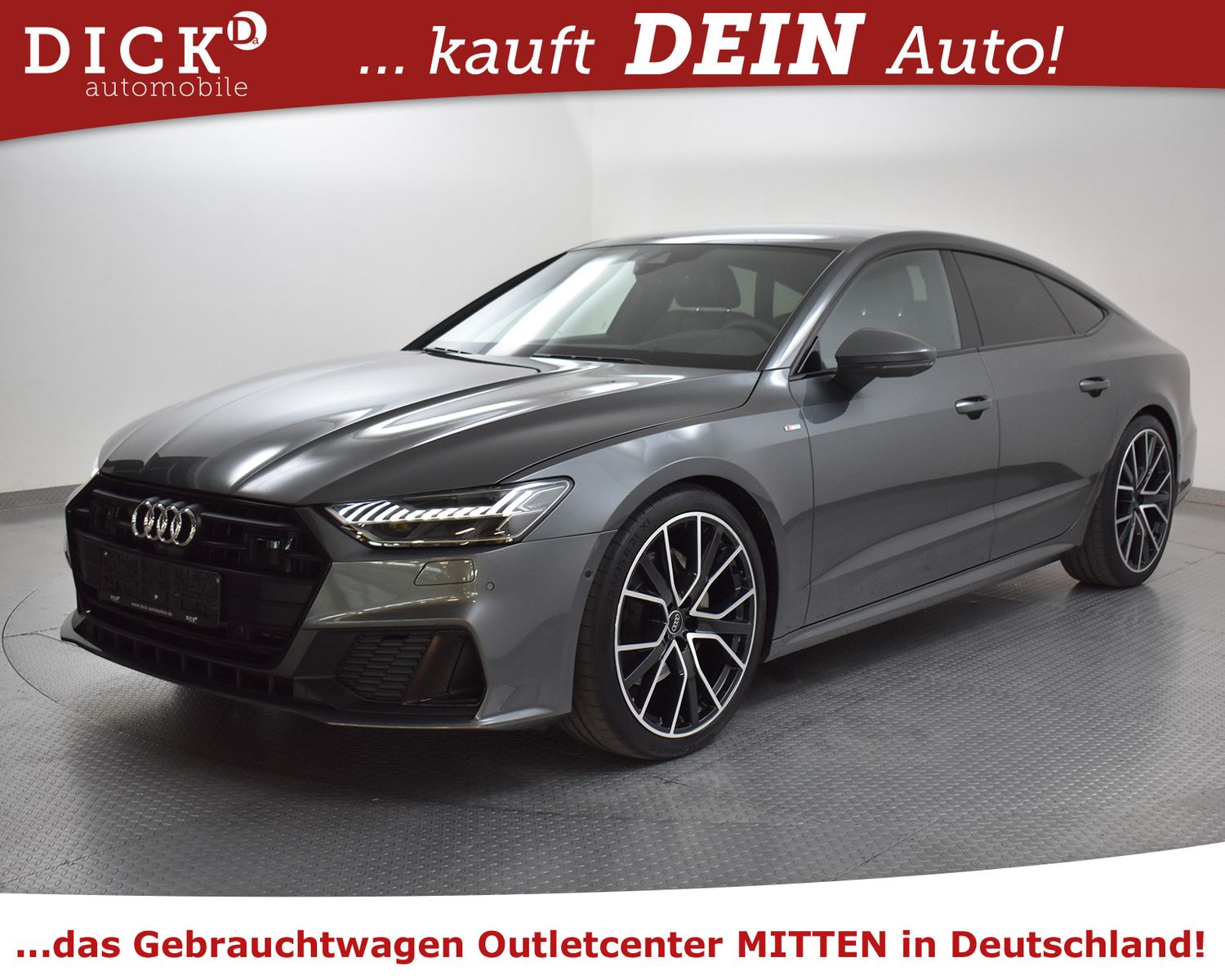 AUDI A7 Sportb 50d QUATT 3X S LINE+B&O+MEMO+HEAD+VOLL - Image 4