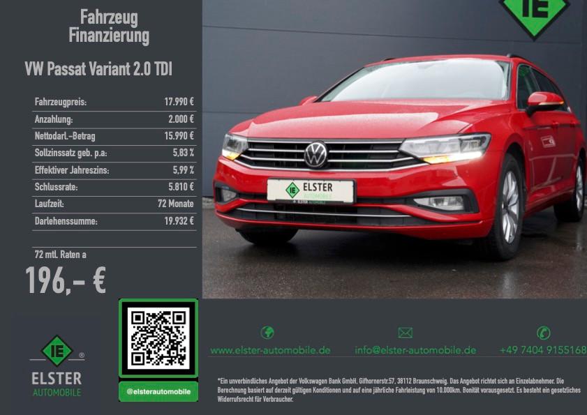 Volkswagen Passat Variant Busi,DSG,Kam,LED,Sitzheizung,Klim