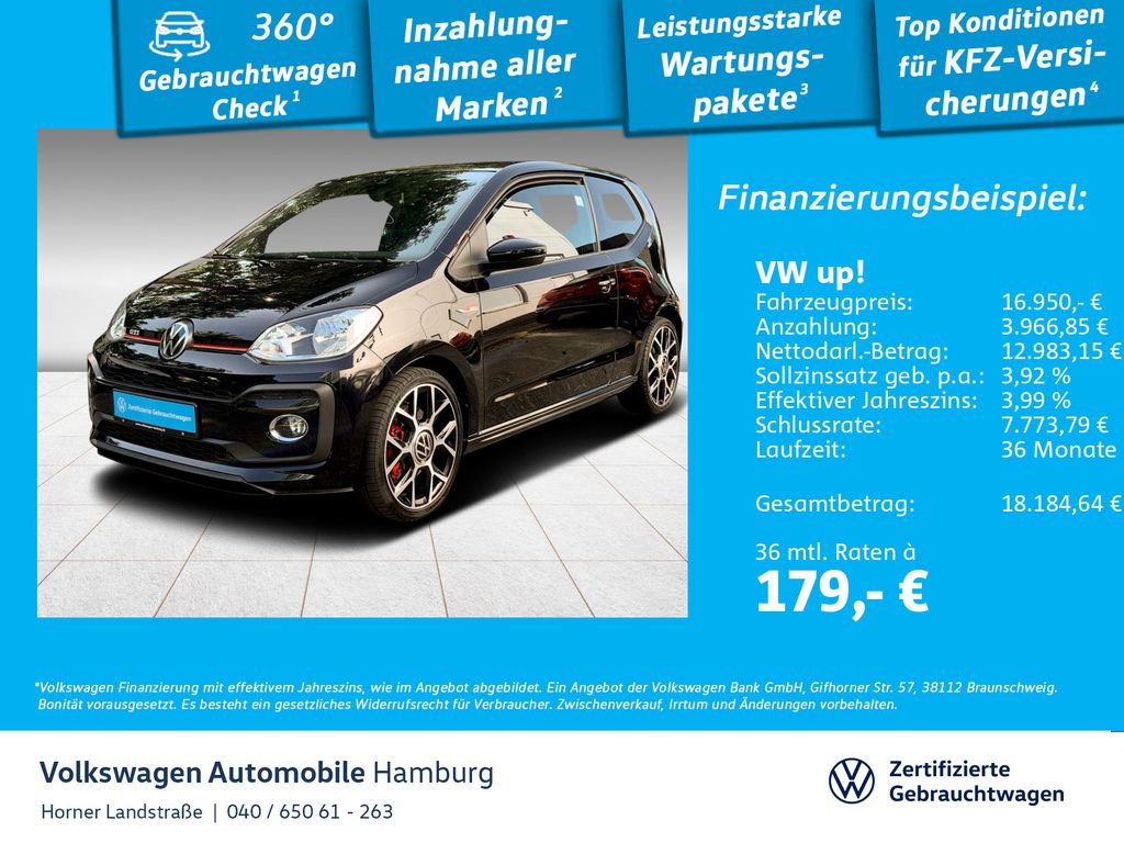 up! GTI 1.0 Sitzheizung Einparkhilfekamera Nebel
