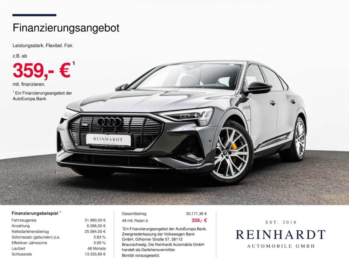 Audi e-tron SPORTBACK 55 2x S LINE TEMPOMAT/HuD/PANO