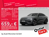 Audi Q8 Sportback e-tron 55 qu. S line UPE: 116" Pano - Audi Gebrauchtwagen in Saarbrücken