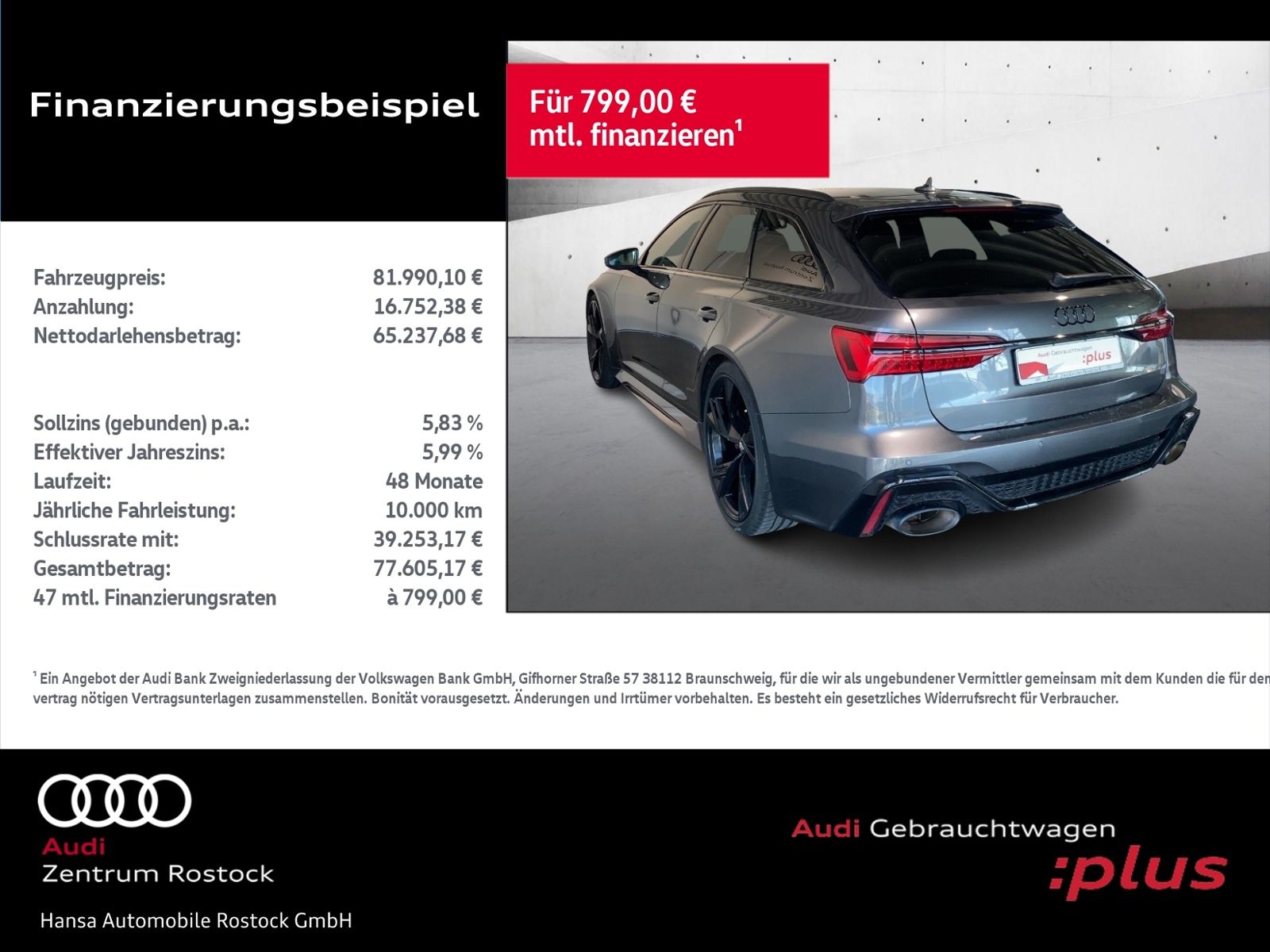 Audi RS6 Avant 4.0 TFSI Quattro+Navi+Led+Ahk+Head Up+ foto 3