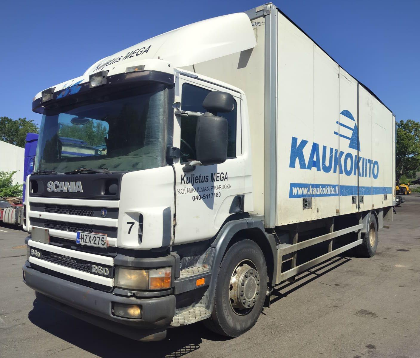 Scania P94 4x2 260 hp manual