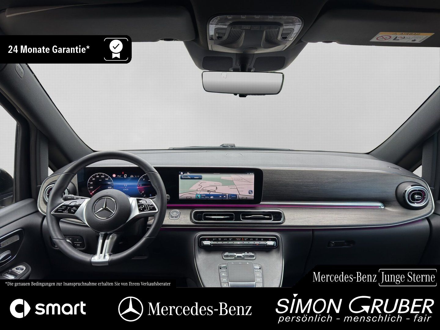 Fahrzeugabbildung Mercedes-Benz V 300 d 4M Ava L AMG Airmatic Standhzg 7Sitzer