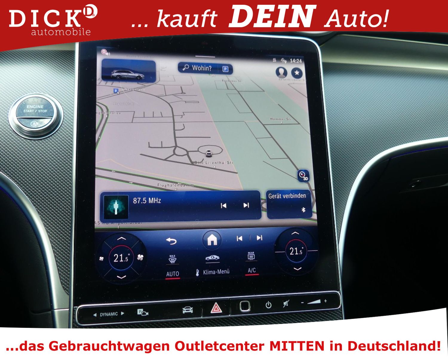 Fahrzeugabbildung Mercedes-Benz C 220d T 9G Avantg LED/NAVI/VIRTU/HIFI/MEMO/18"