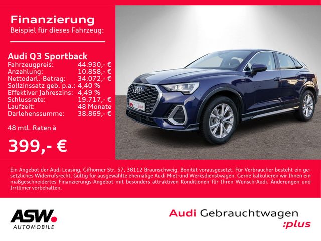 Audi Q3 Sportback Sline 35TFSI Stron Navi LED AHK ACC