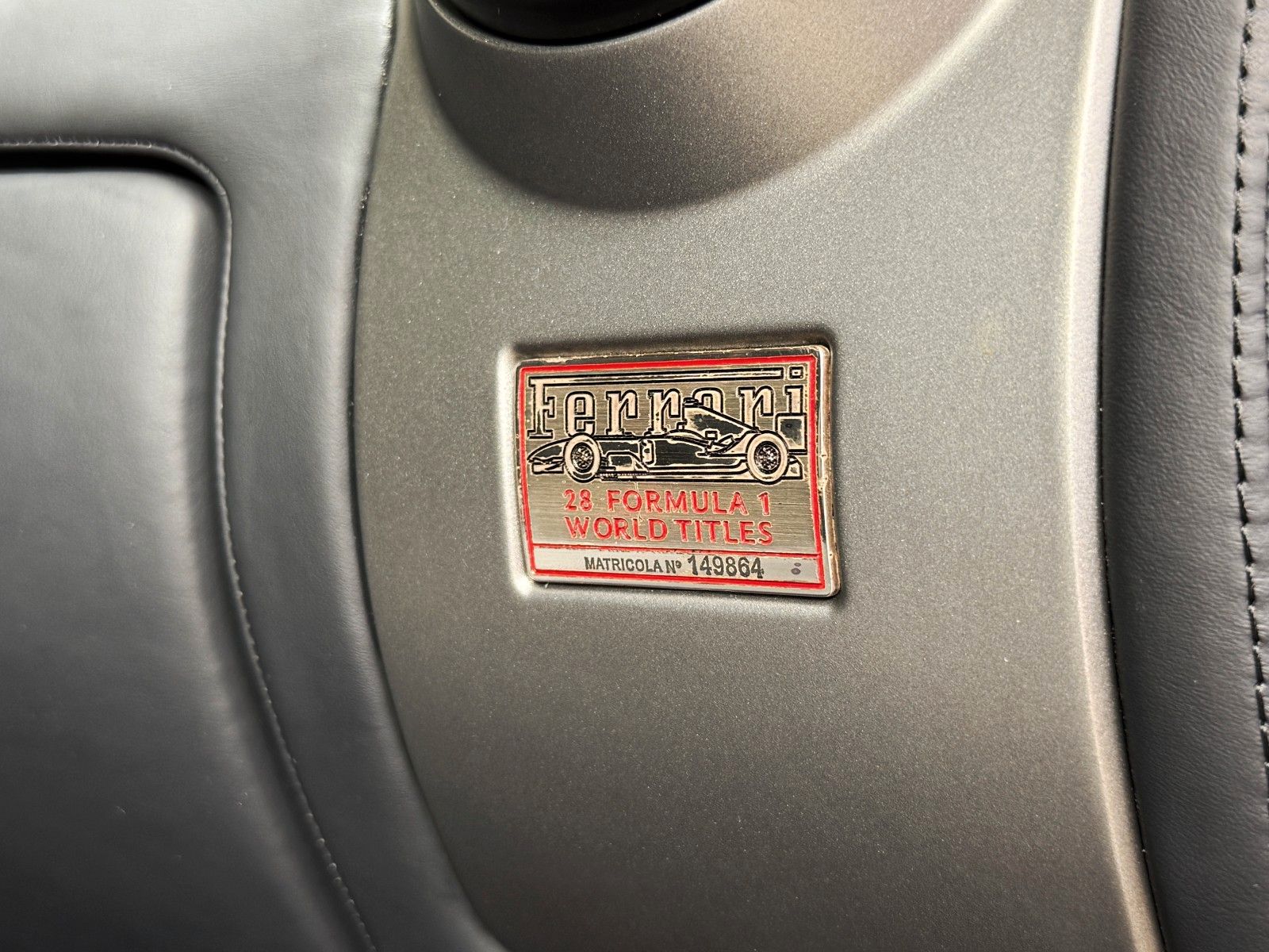 Fahrzeugabbildung Ferrari F430 F1 + Argento Nürburgring + Innen Blue Scuro