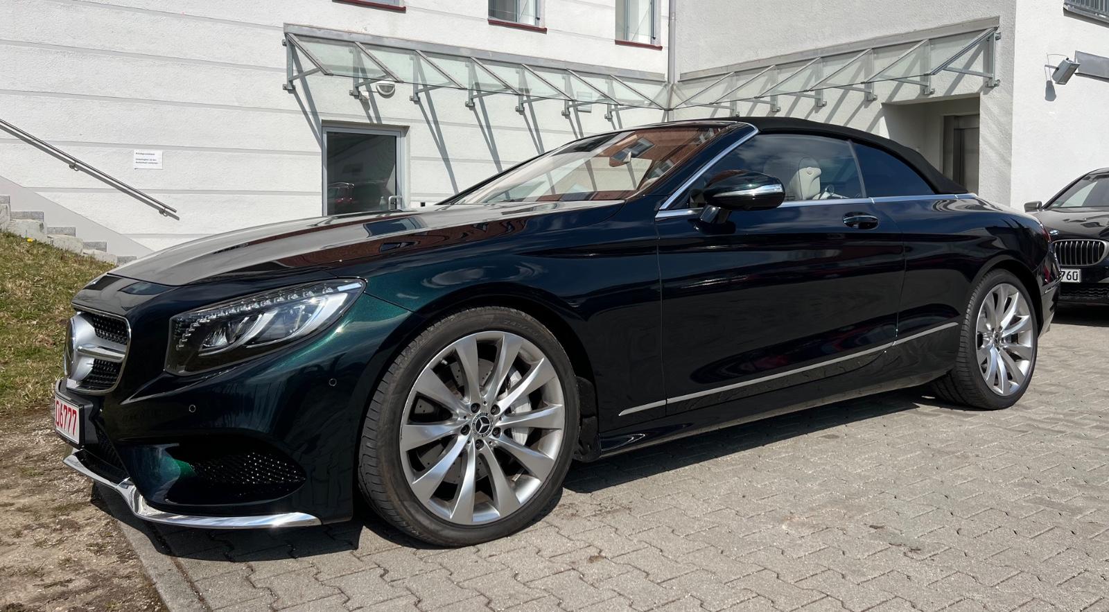 Mercedes-Benz S560 Cabriolet DAB 360° Kamera designo TÜV 03/28