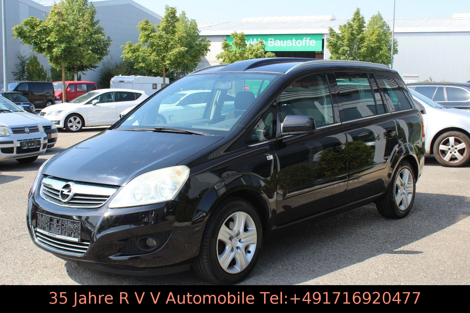 Opel Zafira B 1.6 Edition, Scheckheftgpeflegt,TÜV neu