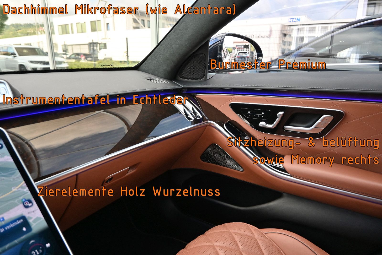 Fahrzeugabbildung Mercedes-Benz S 400 d 4MAT. Lang °UVP 170.901€°AHK°FOND-TV°HUD