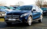 Mercedes-Benz GLA 220 d 4MATIC URBAN/RCAM/LED/NAVI/BT/PDC/SHZ/ - blaue Mercedes-Benz GLA 220