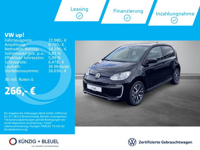 Volkswagen e-up! Edition SHZ+GRA+KAMERA+PDC+BT+CLIMATRONIC