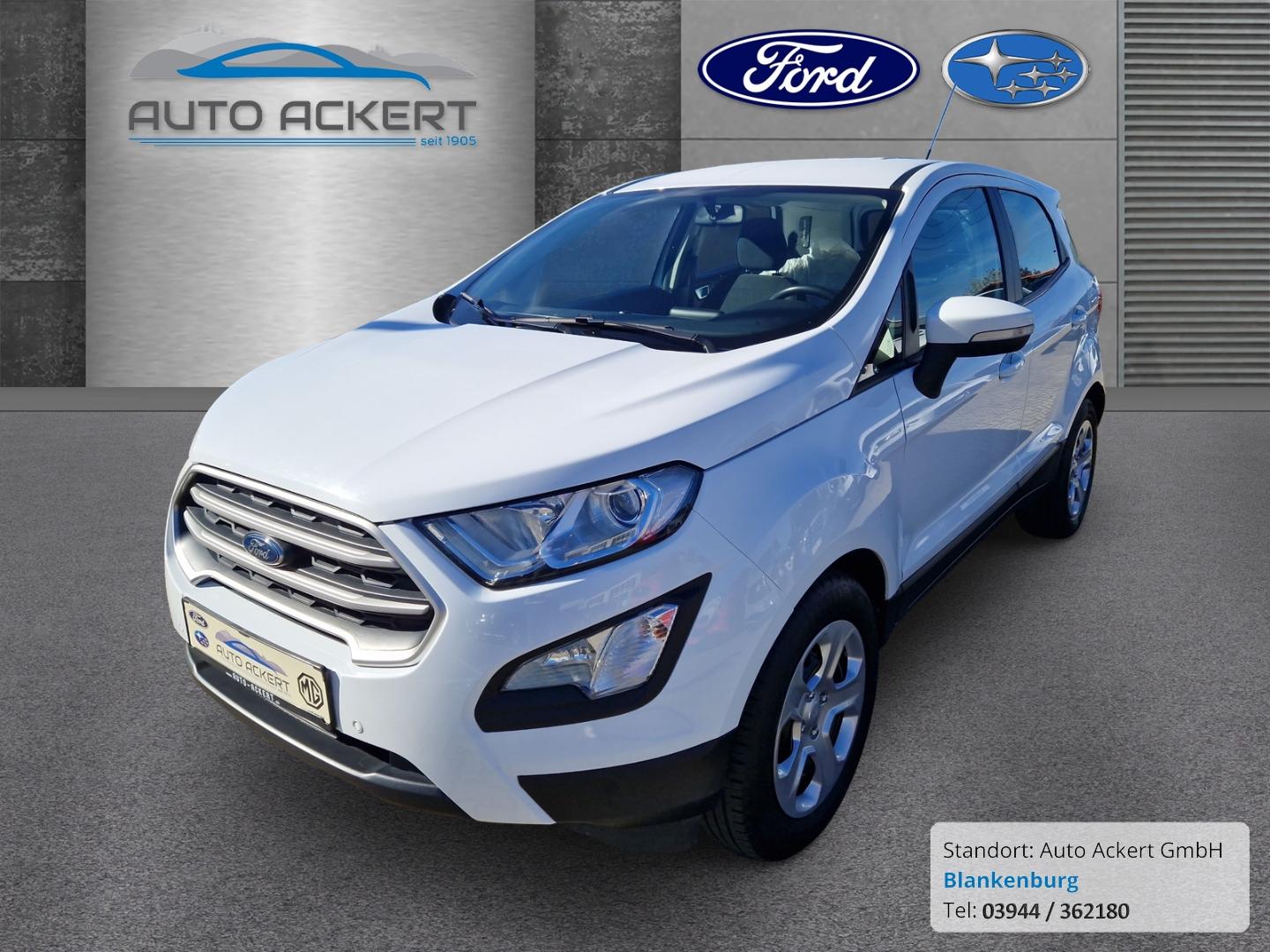 Ford EcoSport Trend SHZ LenkradHZG Alarm Notbremsass.