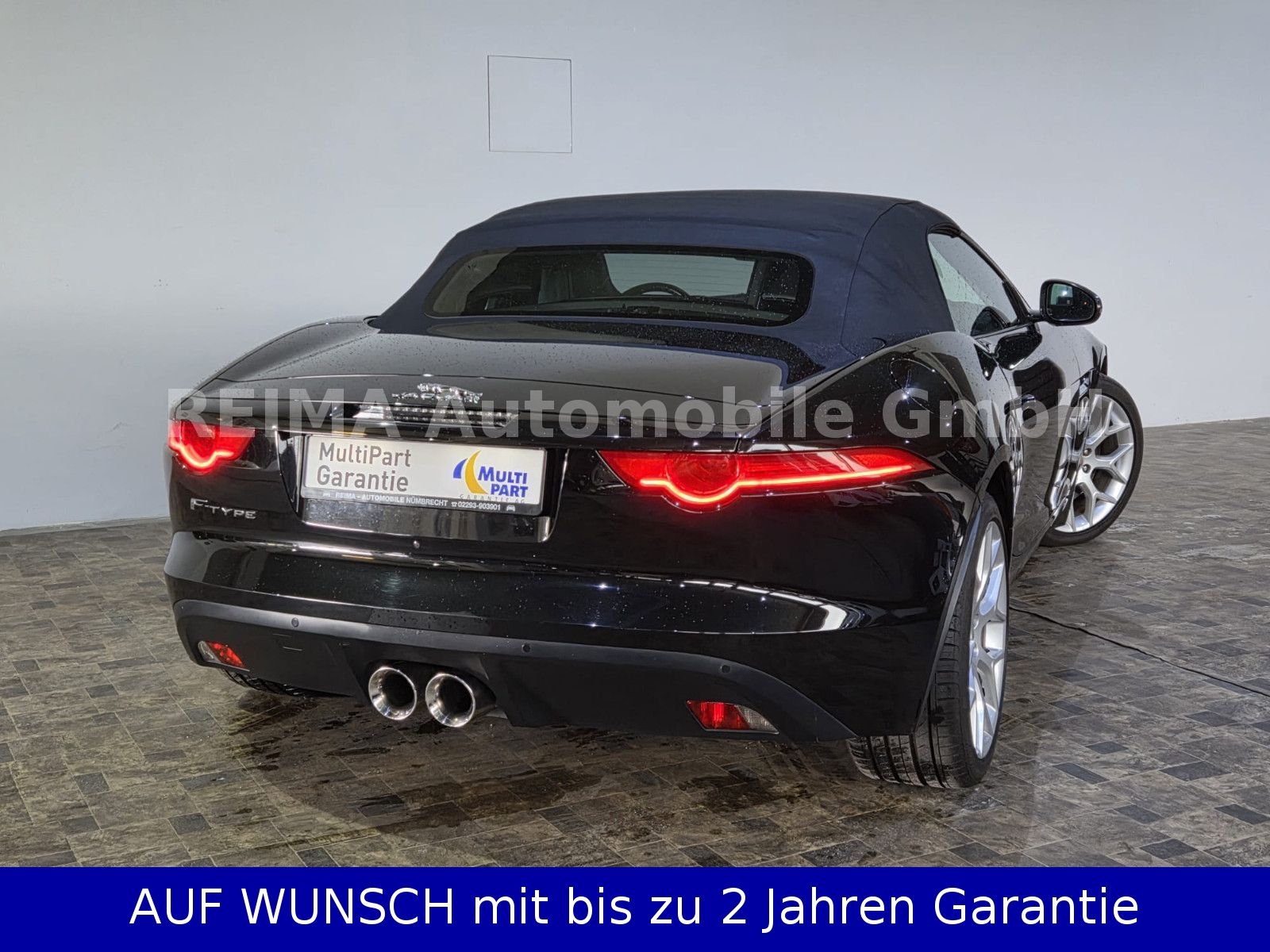 Fahrzeugabbildung Jaguar F-Type 3,0i V6 Cabrio, Klappenauspuff, Meridian