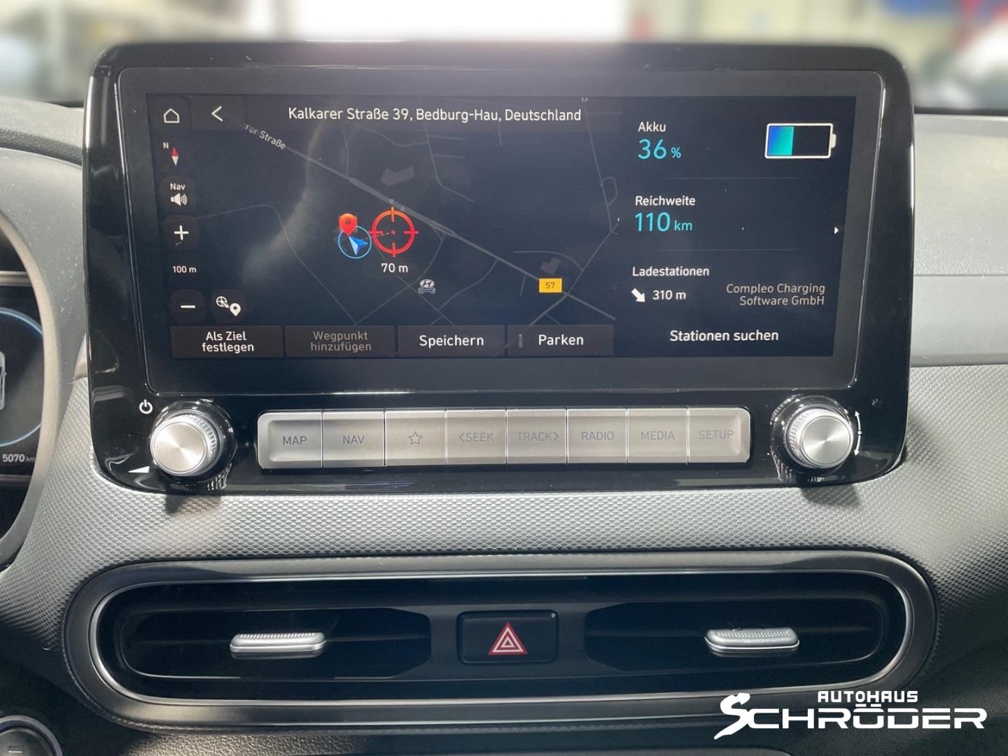 Fahrzeugabbildung Hyundai KONA Elektro 39,2kWh Rückfahrkamera,Standheizung