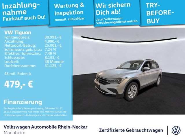 Volkswagen Tiguan 2.0 TDI Life 4Motion DSG Navi AHK LED uvm