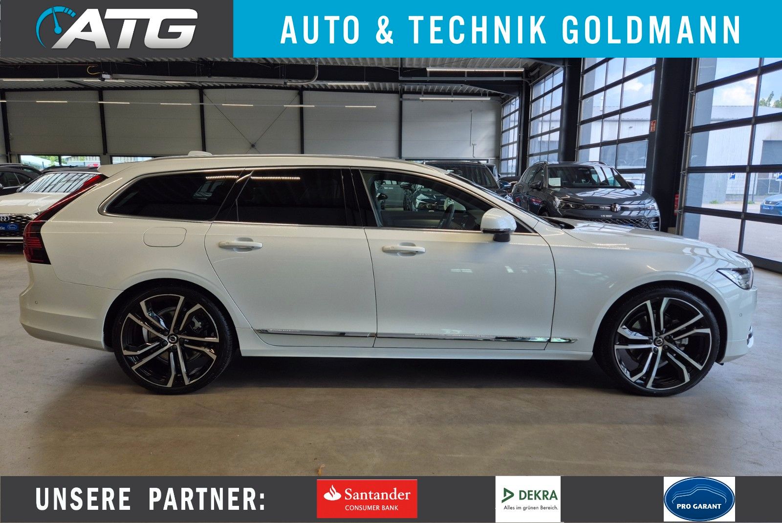 Volvo V90 2.0 d ULTIMATE BRIGHT LEDER PANO STANDHZ AHK
