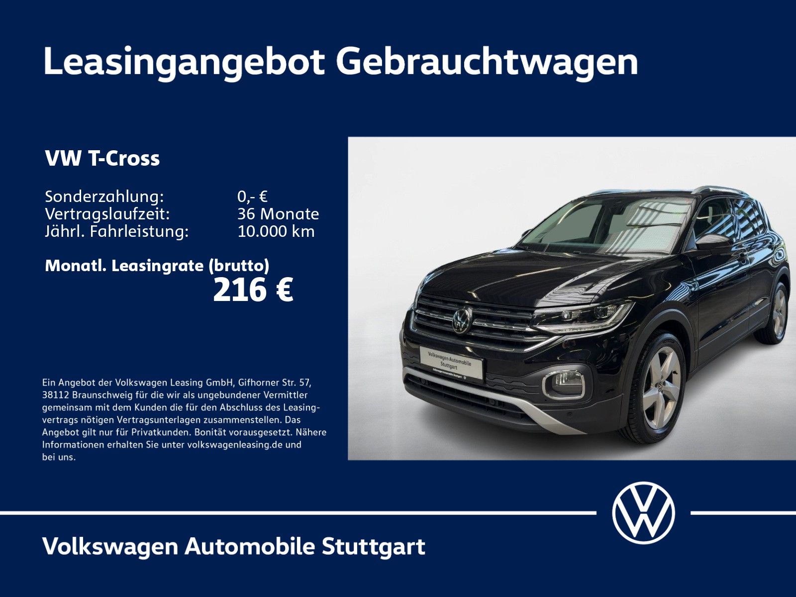 Volkswagen T-Cross 1.0 TSI Style DSG Navi Tempomat