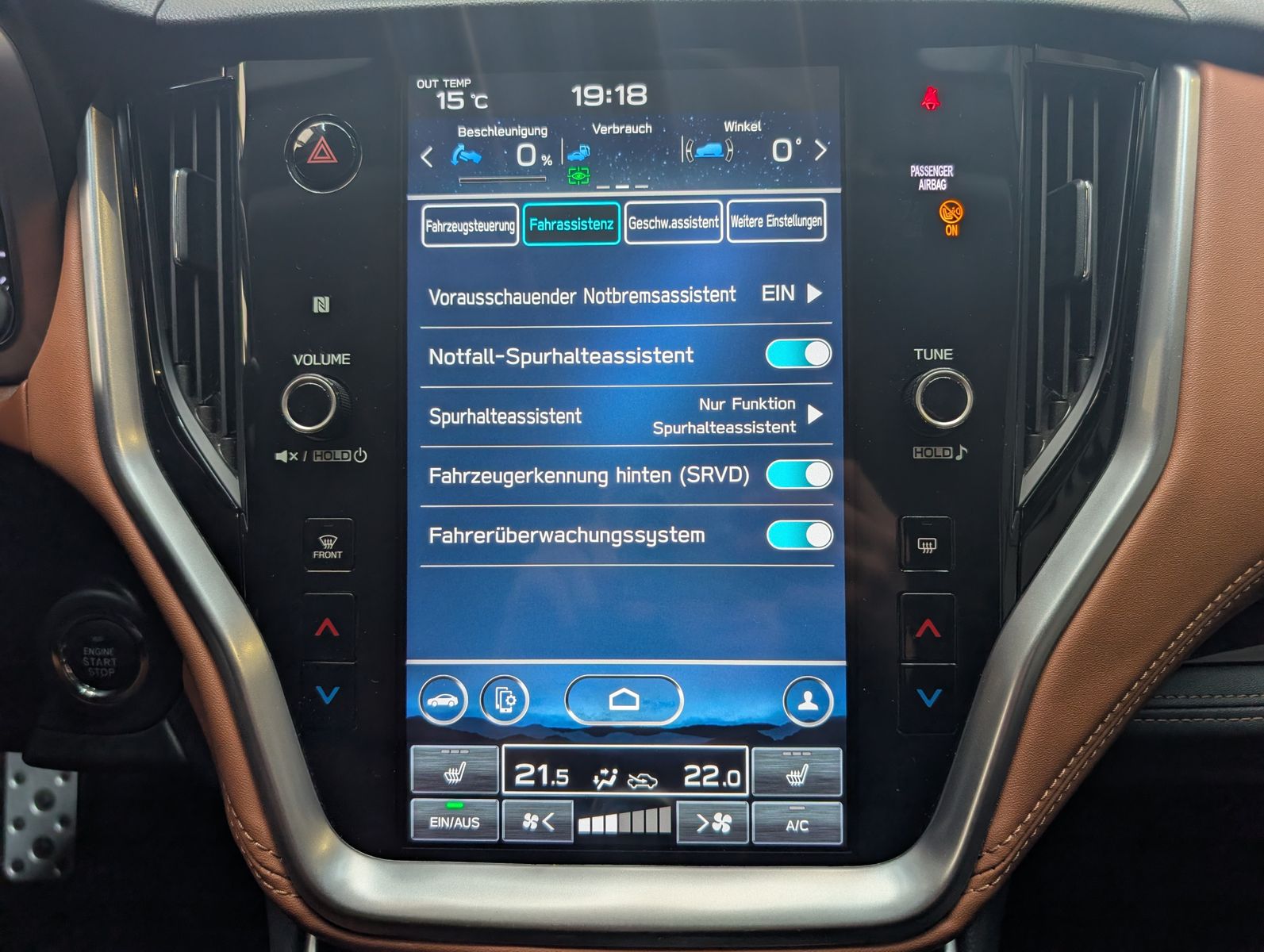 Fahrzeugabbildung Subaru Outback 2.5i Platinum EyeSight AWD LED CAM LEDER