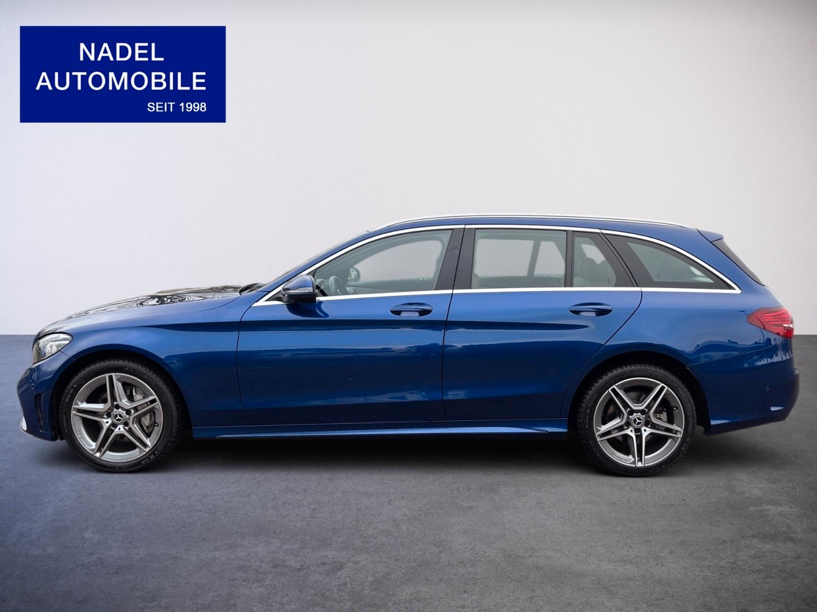 Mercedes-Benz C 220 T AMG-Line/Autom/LED/Leder/360View/eHeck