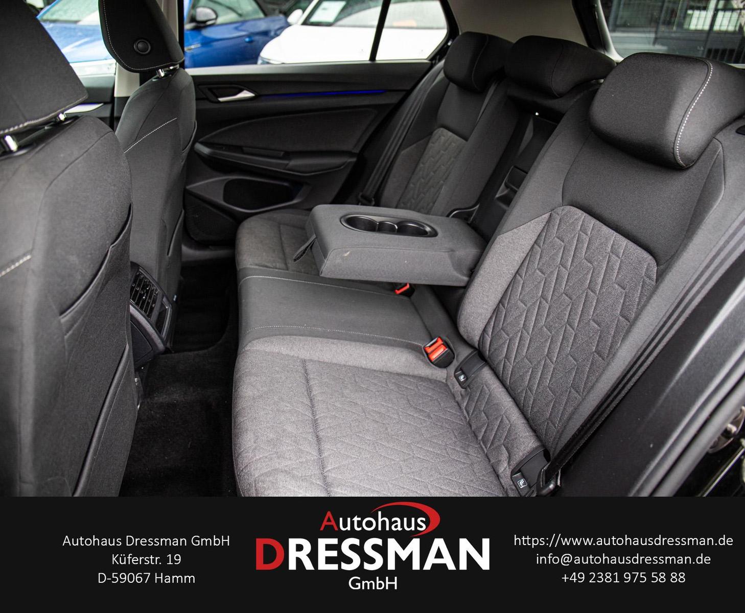 Volkswagen Golf 1.5 eTSI Life LED ACC SITZ/LENKHZG PDC, миниатюра 12
