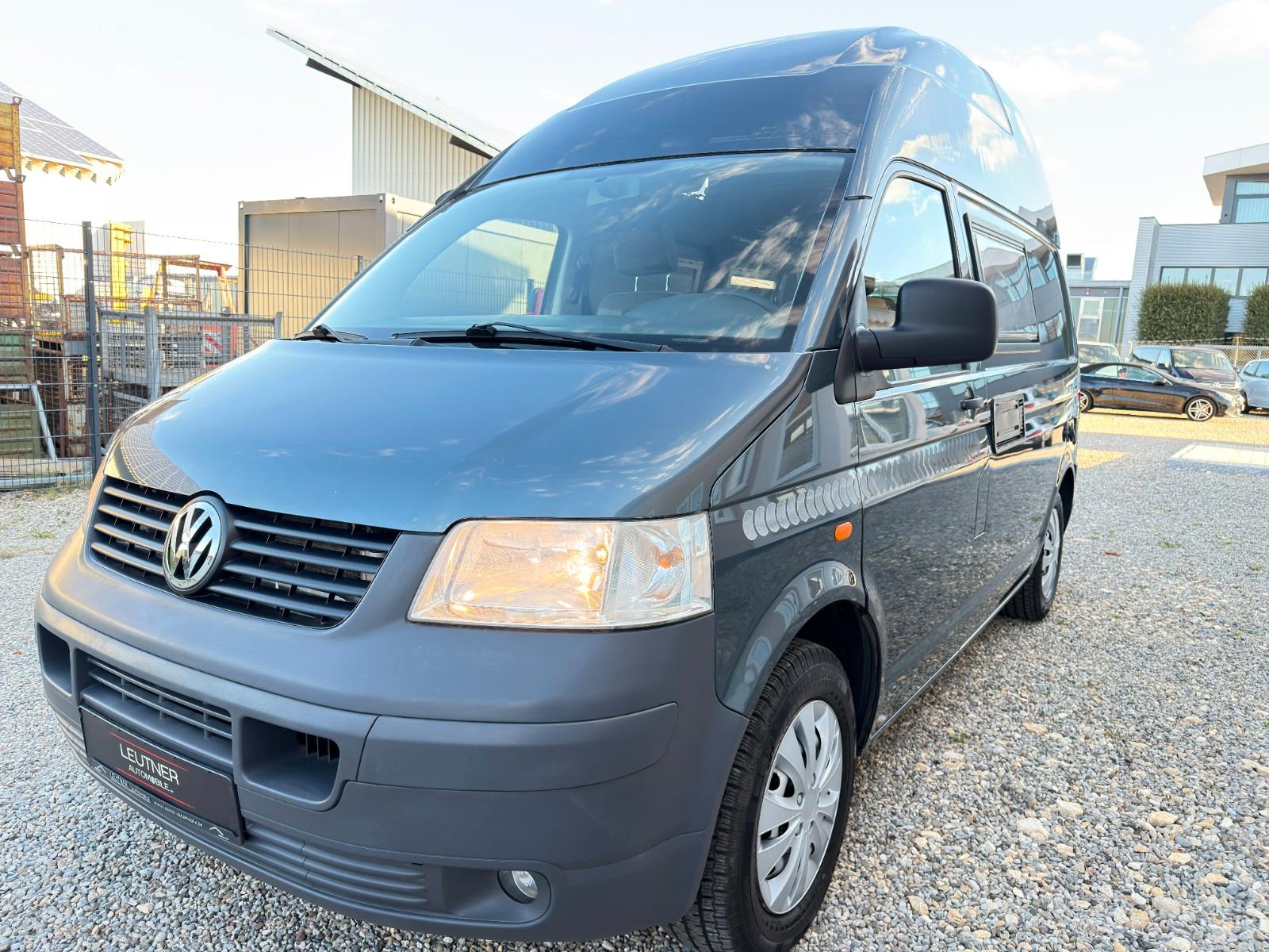 VOLKSWAGEN T5 CALIFORNIA 2.5 TDI 131ch - CAMPING-CAR FISCHER - TOIT HAUT - CHAUFFAGE TRUMA - ATTELAGE