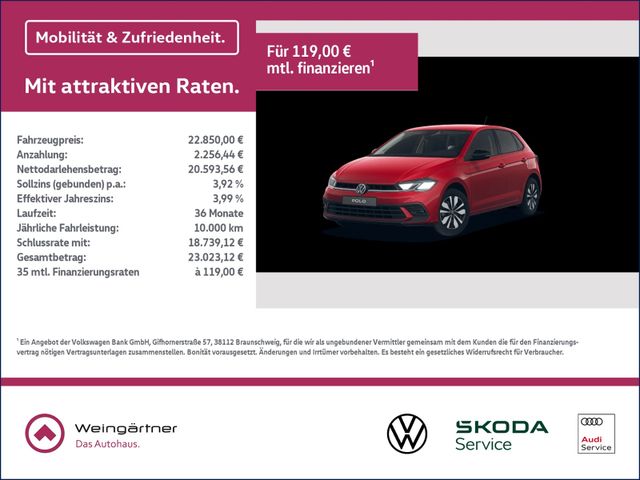 Polo 1.0 TSI GOAL, AHK, Navi, RearView, App DSG