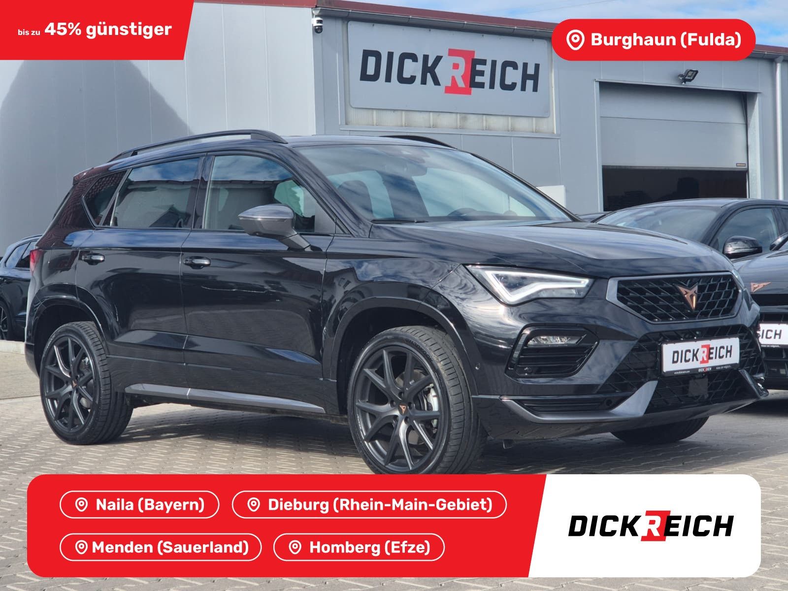 Fahrzeugabbildung CUPRA Ateca 1.5 TSI DSG PANO*DINAMICA*ACC*KAM*AHK*19"