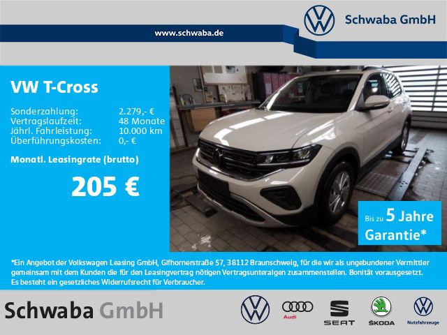 Volkswagen T-Cross Life 1.0 TSI *LED*VIRTUAL*ACC*LANE*16"*