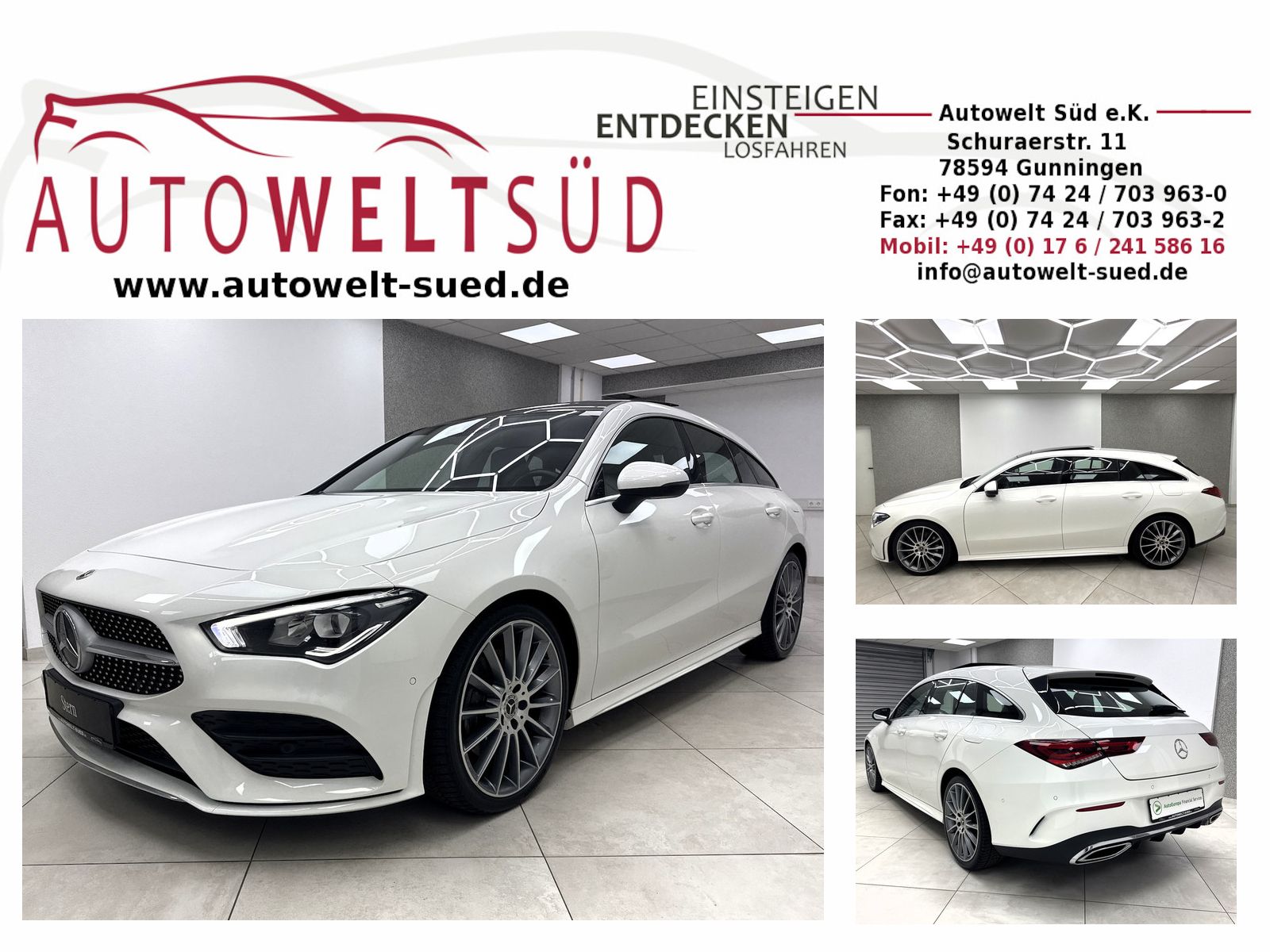 MERCEDES-BENZ CLA 220 Shooting Brake AMG Sport Pano AHK AugR 2