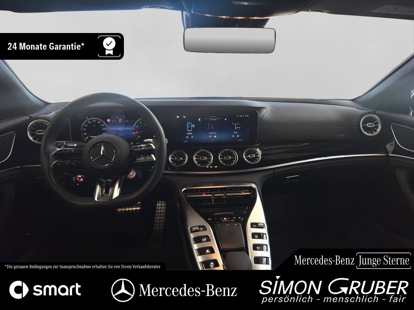 Fahrzeugabbildung Mercedes-Benz GT 53 4M AMG Night Massage Servoschließen Schieb