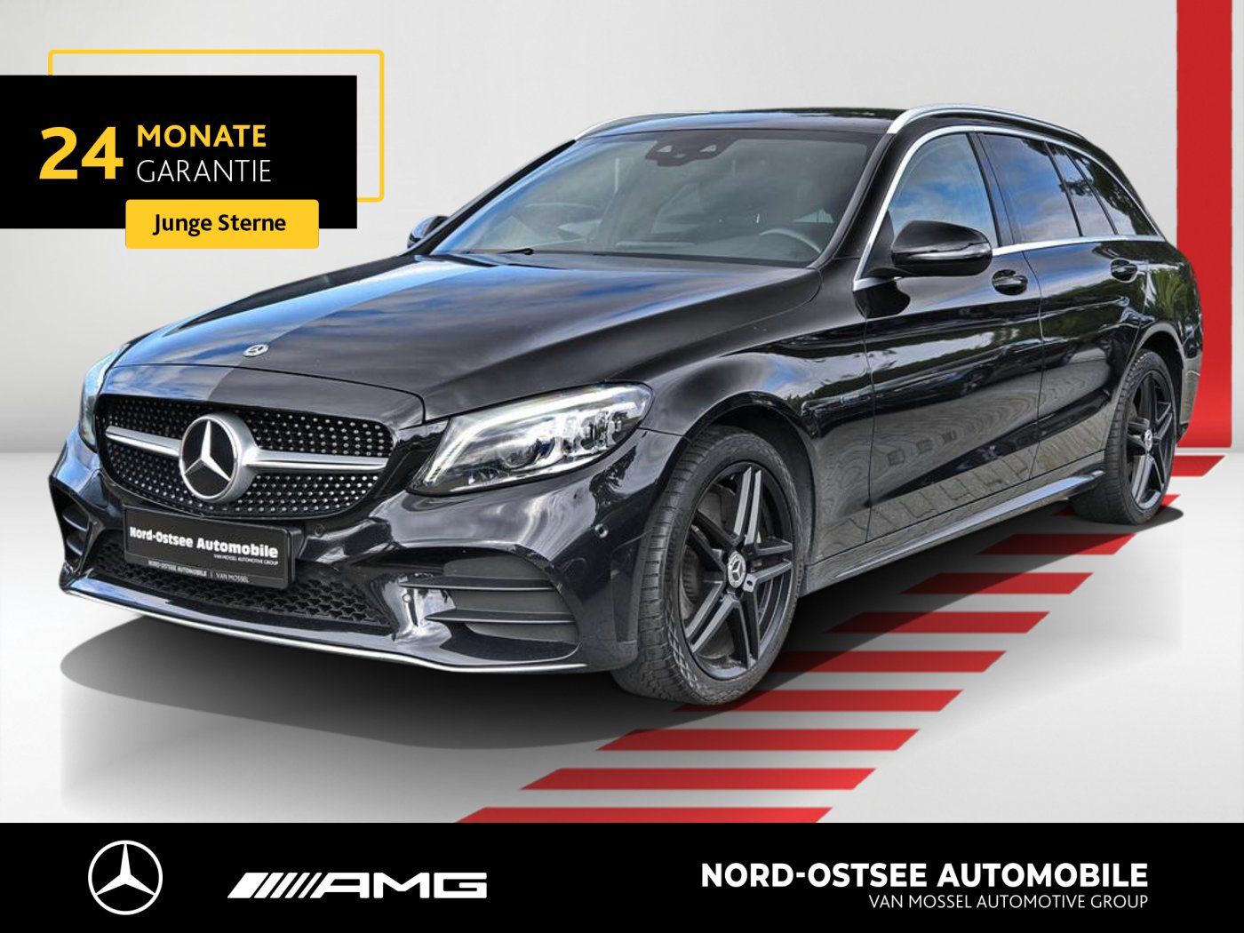 Mercedes-Benz C 300 de T AMG AHK SPUR TOTWINKEL MULTIBEAM KAM