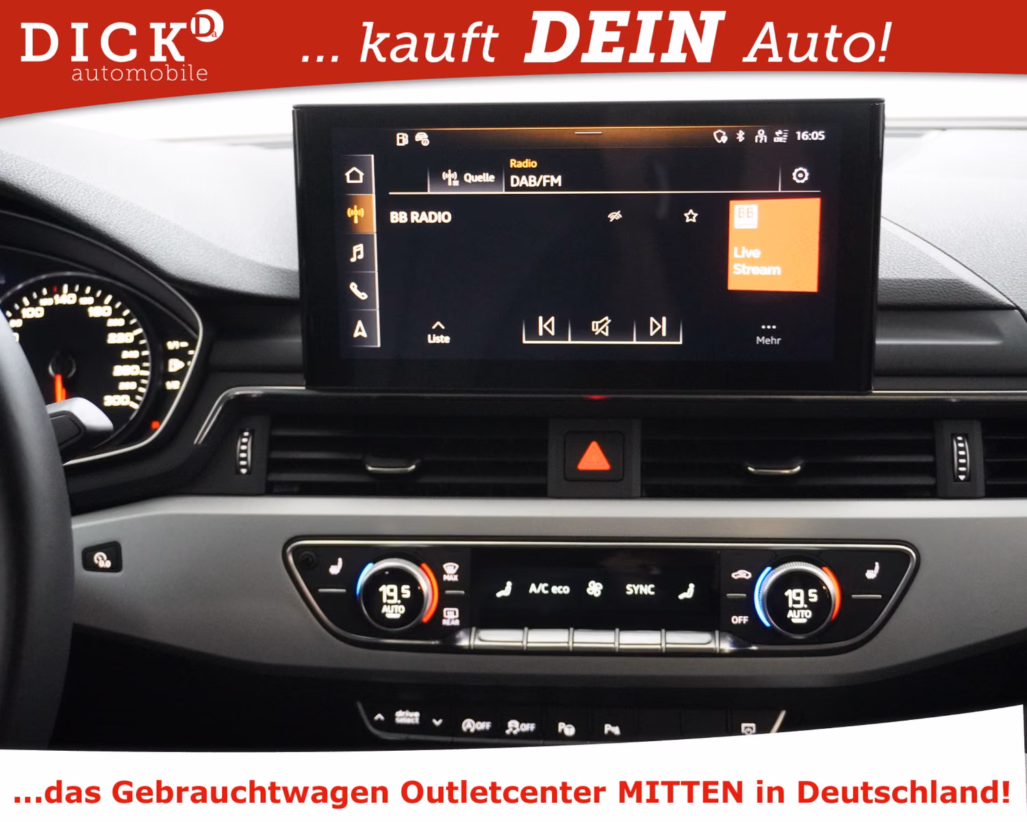 Audi A5 SB 40d S LINE SPORT 5SI+LEDER+SHZ+NAV+KAM+LED, миниатюра 13