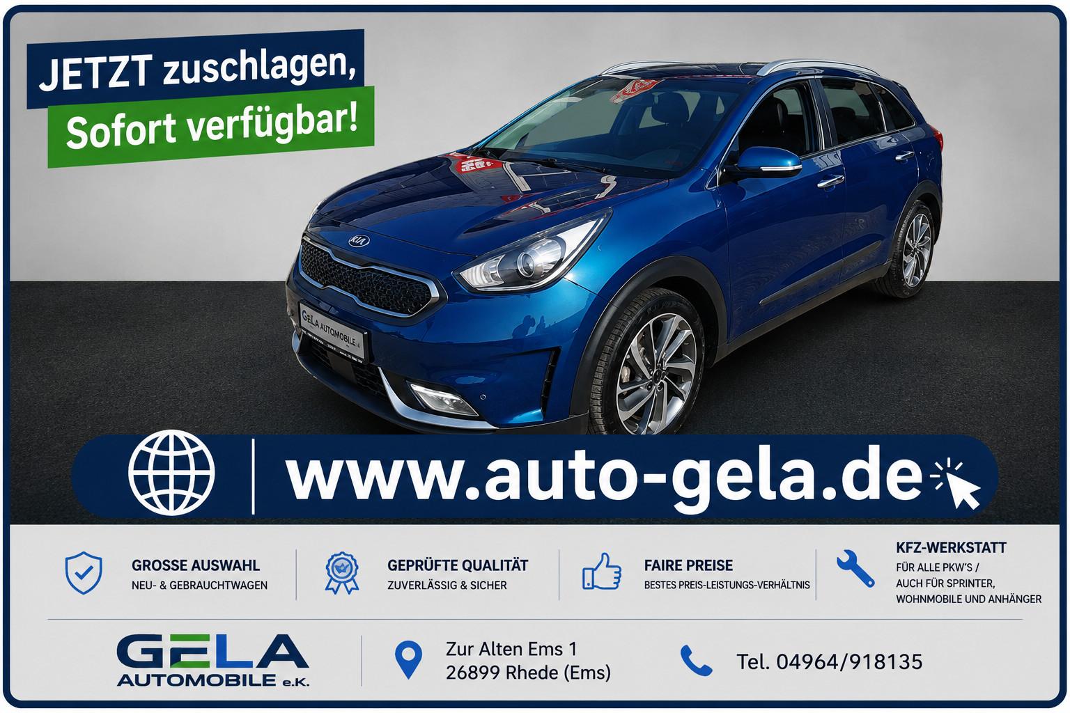 Kia Niro 1.6 GDI Hybrid Spirit /Navi/Leder/18 Zoll