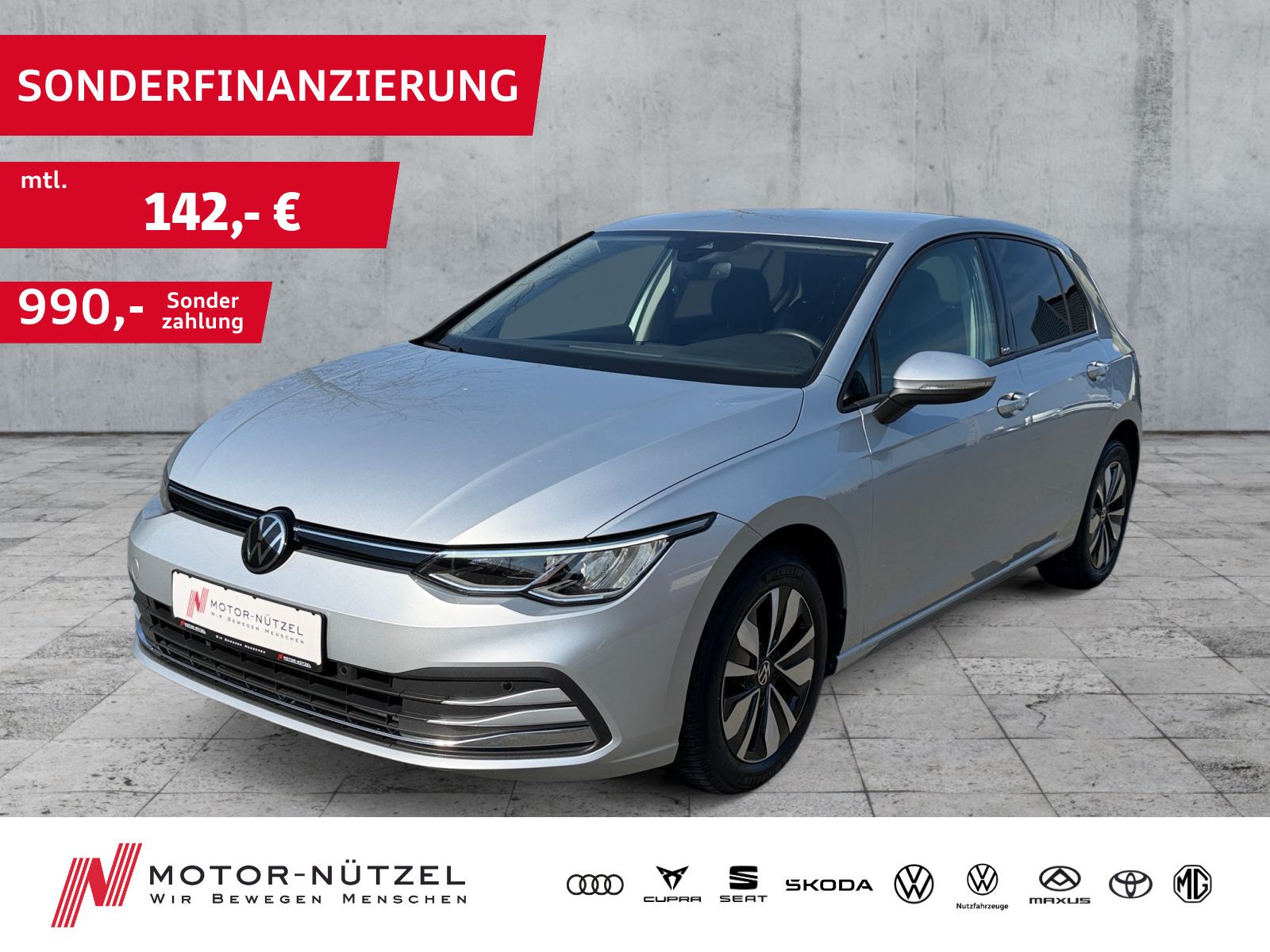 Volkswagen Volkswagen Golf VIII1.0 eTSI DSG MOVE LED+NAV+ACC+