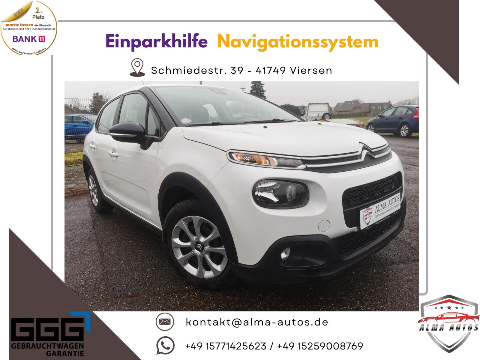 Citroën C3 1.2 Benzin *Spurhalt.*Einparkhilfe*Navi.