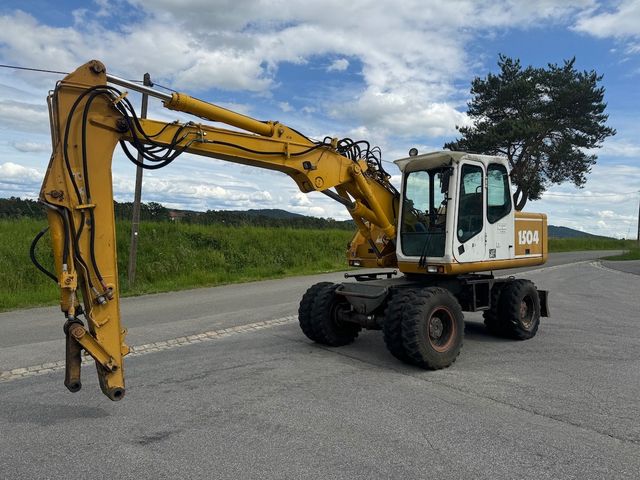 Atlas 1504 Bagger Scherenleitung