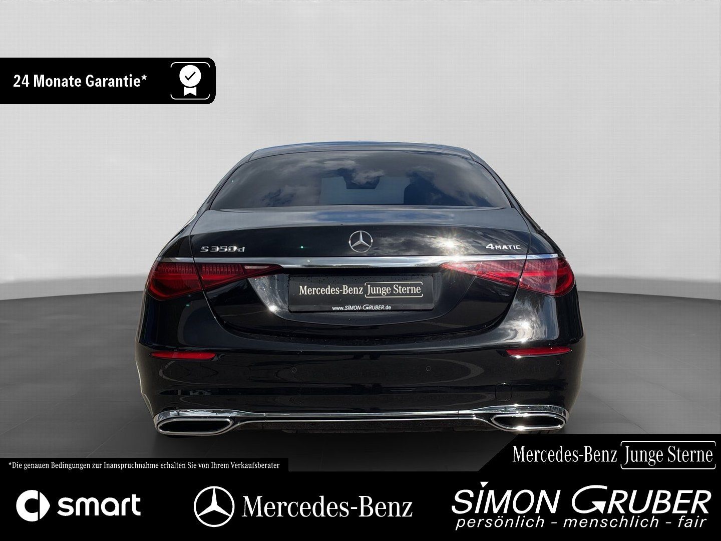 Fahrzeugabbildung Mercedes-Benz S 350 d 4M 20"AMG Burm Pano Aktiv Ambi Guard 360