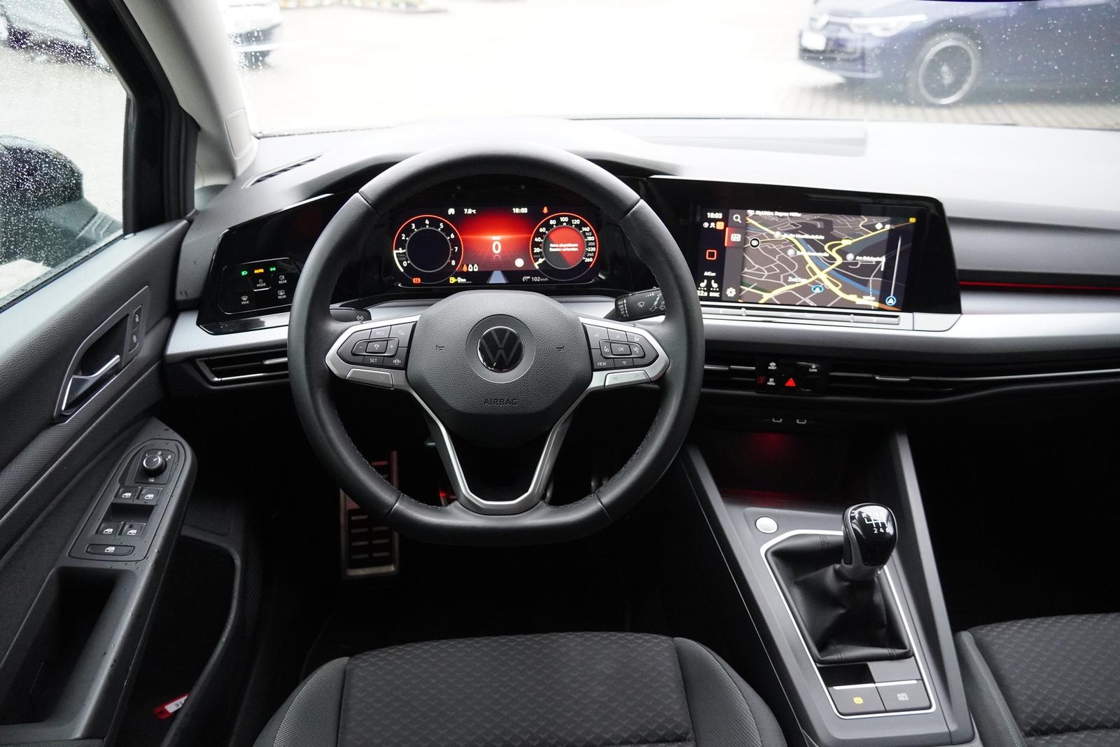 Volkswagen Golf VIII 1.0 Active LED Navi PDC Spurhalte DAB, миниатюра 13